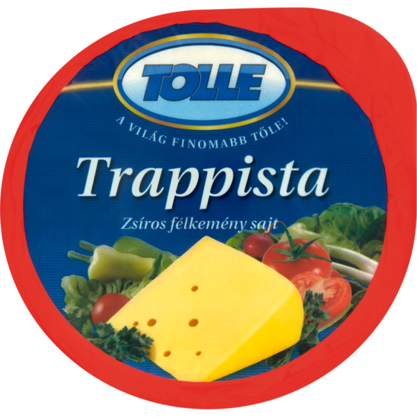 Tolle zsíros, félkemény trappista sajt
